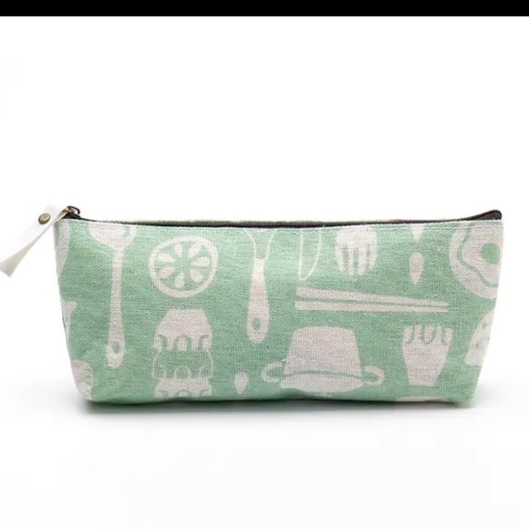 Handbags - $2 PENCIL OR MAKEUP BAG. BLUE. NEW. $2 WITH ANY ORDER OF $10 OR MORE